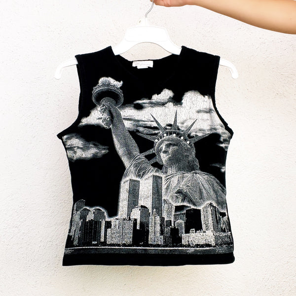 90s Statue Of Liberty Top
