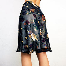 Load image into Gallery viewer, Vintage Silk Floral Skirt
