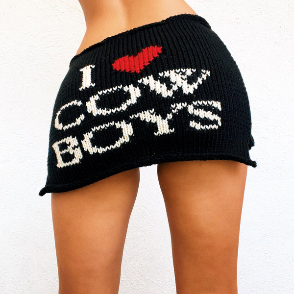 Cowboys Skirt by Carolannie Crochet