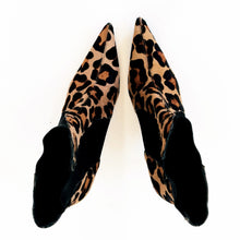 Load image into Gallery viewer, D&amp;G Leopard Stiletto Booties
