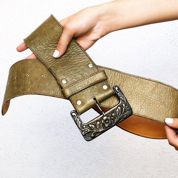 Jumbo Genuine Leather Belt