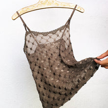 Load image into Gallery viewer, 90s Sheer Taupe Cami
