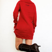 Load image into Gallery viewer, Floral Sweater Dress
