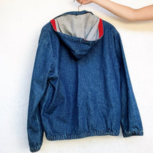 Load image into Gallery viewer, 80s Denim Polo Jacket
