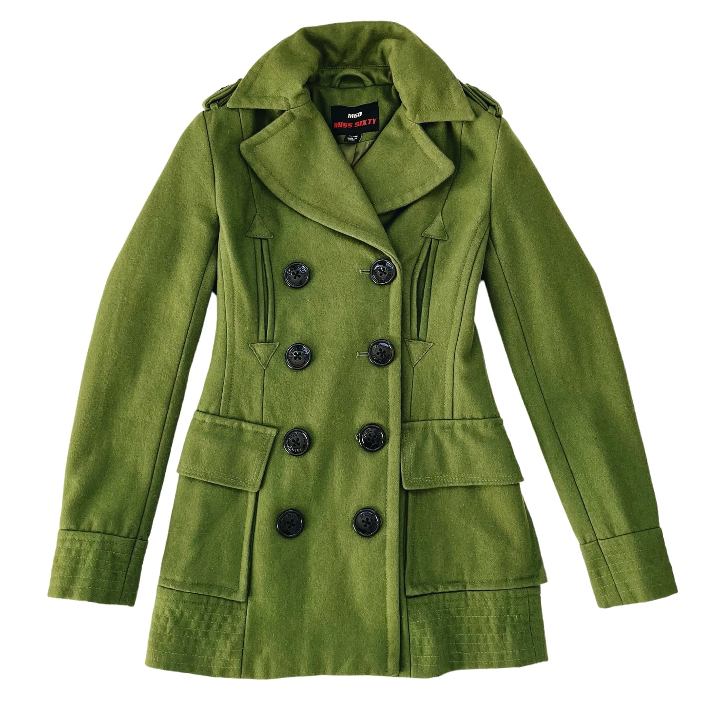 Miss Sixty Pea Green Coat