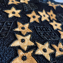 Load image into Gallery viewer, Vintage Beaded Silk Star Top

