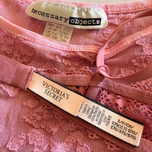 Load image into Gallery viewer, Sheer Rosy Pink Top + Bralette Set
