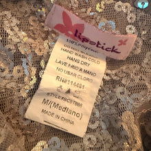 Load image into Gallery viewer, Early 2000s Sheer Sequin Tank
