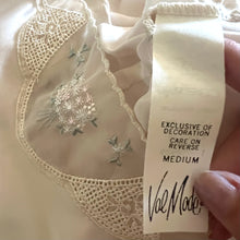 Load image into Gallery viewer, Vintage Dainty Embroidered Mini Slip
