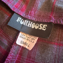 Load image into Gallery viewer, Vintage Lace Up Plaid Pants
