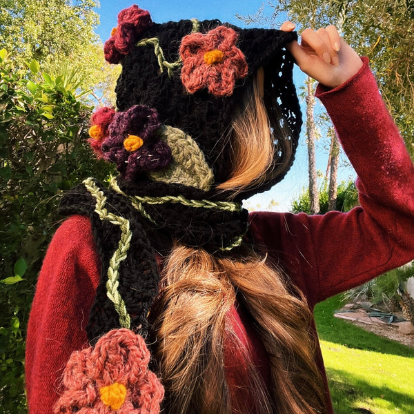 Forest Fairy Crochet Scoodie