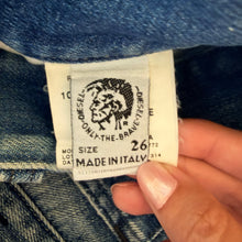 Load image into Gallery viewer, Diesel Distressed Ultra Low Rise Jeans
