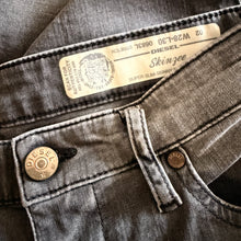 Load image into Gallery viewer, Diesel Gray Distressed Skinny Jeans
