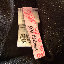 Load image into Gallery viewer, Vintage Sparkly Lace Up Top
