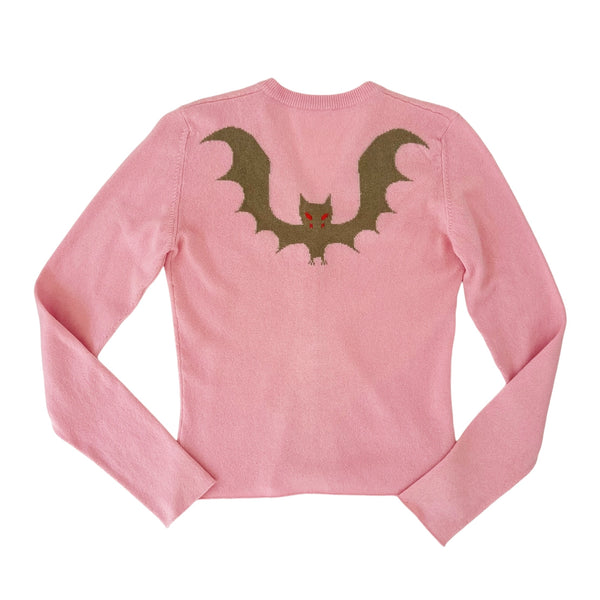 Designer Cashmere Bat Cardigan