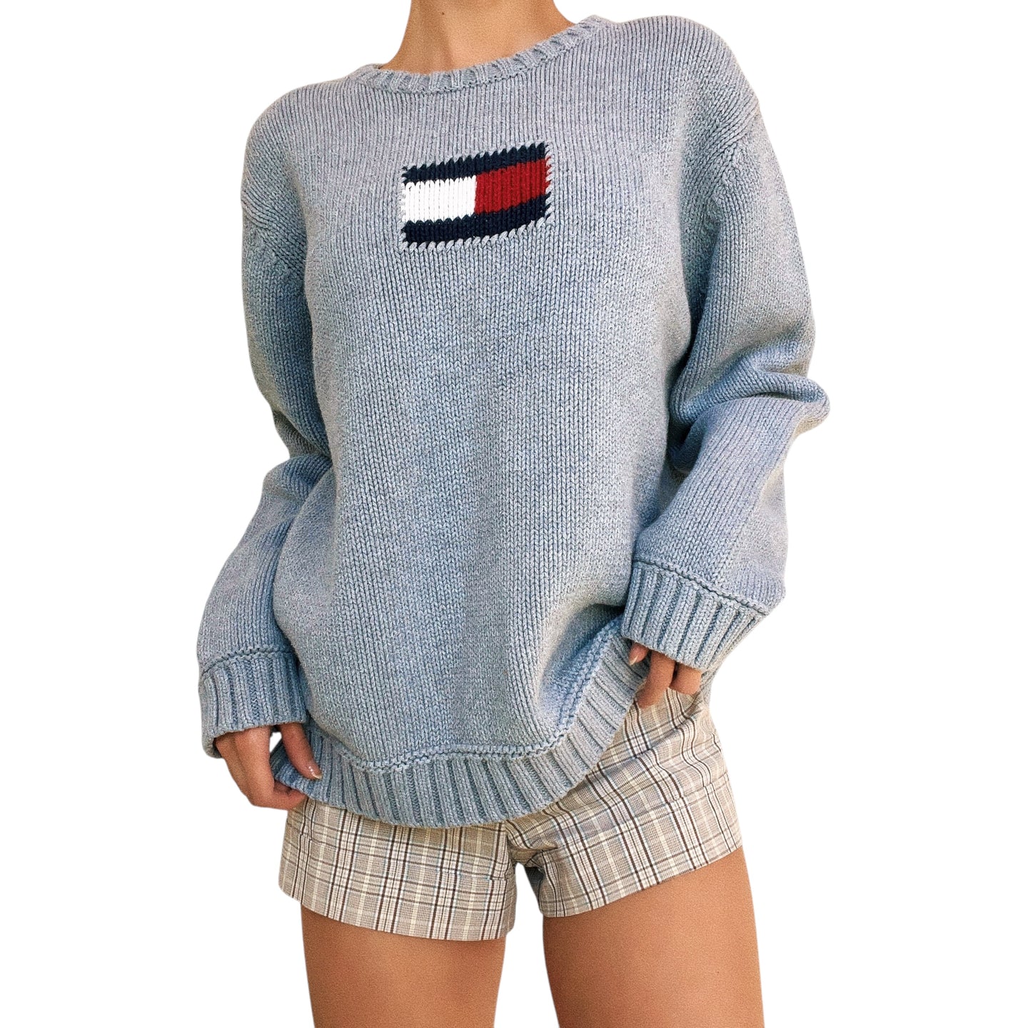 Classic Gray Tommy Sweater