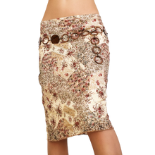 Load image into Gallery viewer, 90s Lacy Floral Skirt
