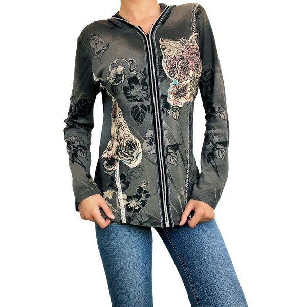Early 2000s Embellished Hoodie