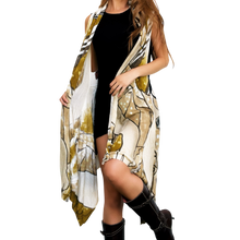 Load image into Gallery viewer, Artsy Graphic Sleeveless Duster
