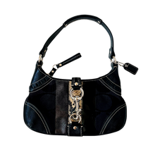 Load image into Gallery viewer, Coach Monogram Buckle Purse
