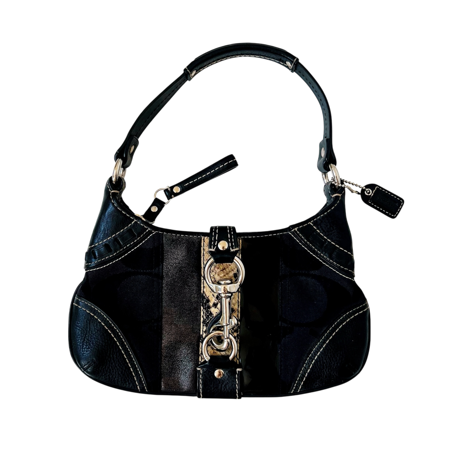 Coach Monogram Buckle Purse