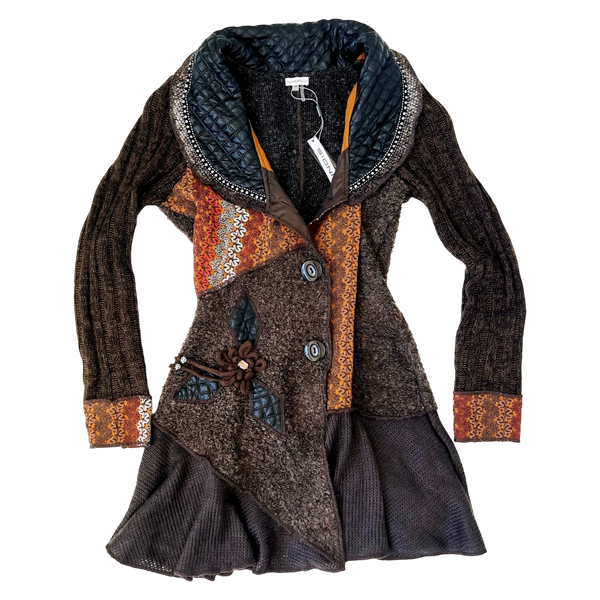 Embellished Fall Duster Cardigan