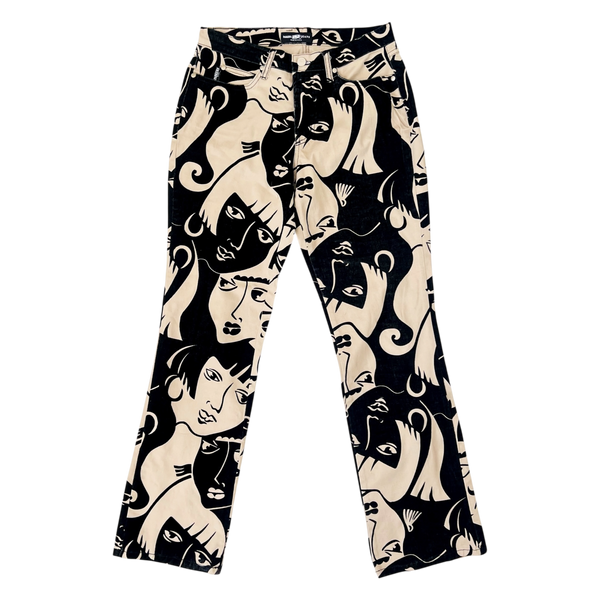 Vintage Artsy Velvet Pants