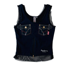 Load image into Gallery viewer, Pepe Jeans Funky Black Tank
