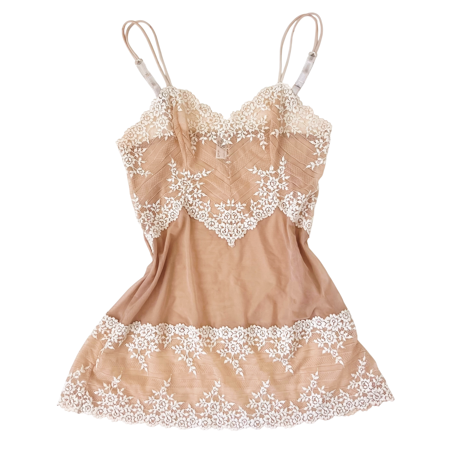 Sheer Lacy Mini Slip