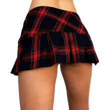 Load image into Gallery viewer, 90s Plaid Micro Mini Skirt
