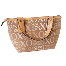 Load image into Gallery viewer, XOXO Tan Monogram Purse
