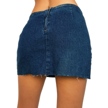 Load image into Gallery viewer, Denim Buckle Mini Skirt
