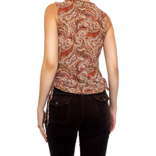 Load image into Gallery viewer, Vintage Mesh Paisley Top
