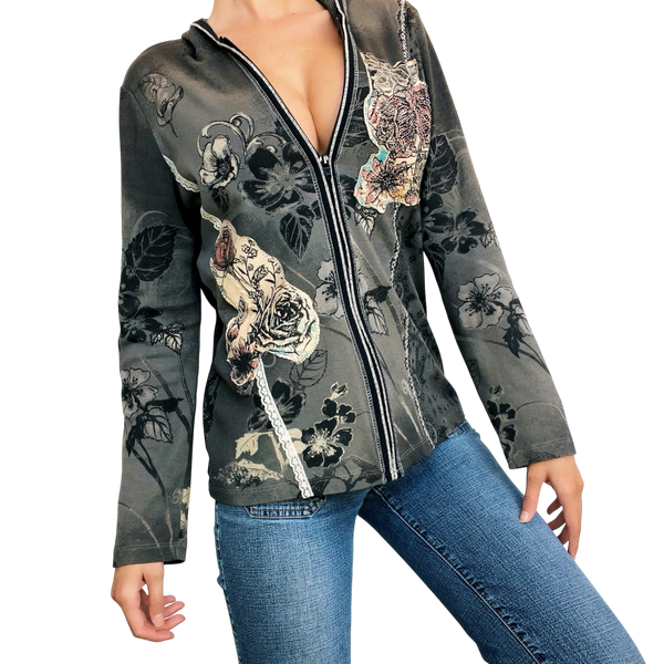Early 2000s Embellished Hoodie