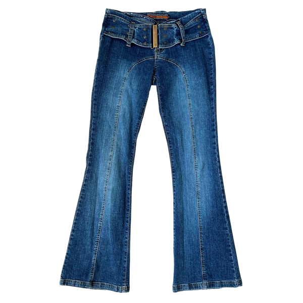 Early 2000s Funky Buckle Jeans