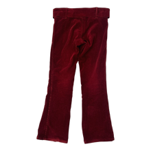 Load image into Gallery viewer, Deep Red Belted Corduroy Pants
