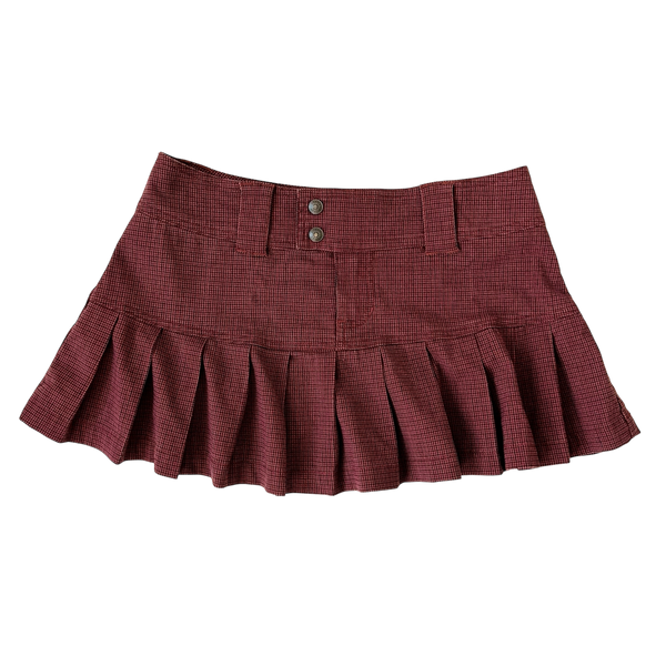Guess Jeans Pleated Mini Skirt