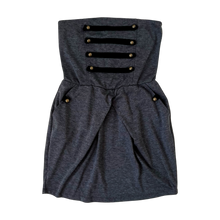 Load image into Gallery viewer, Strapless Military Mini Dress
