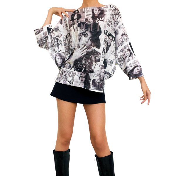 Italian Knit Magazine Top