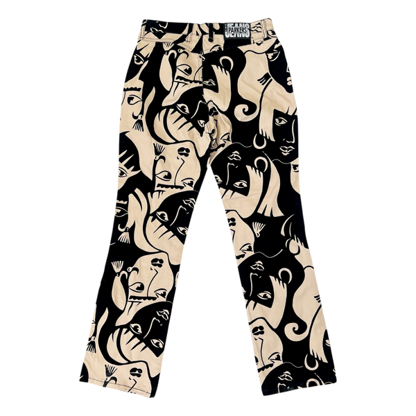 Vintage Artsy Velvet Pants