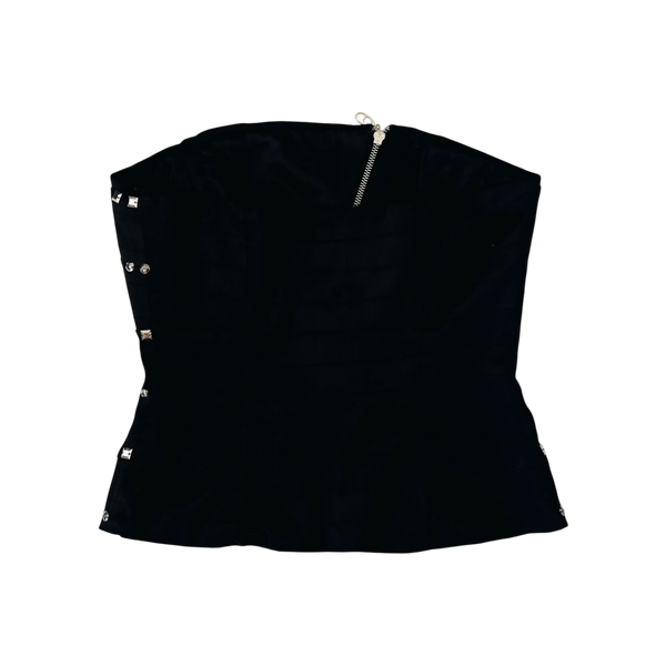 Early 2000s Strapless Studded Top