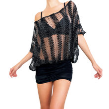 Load image into Gallery viewer, Sheer Slouchy Hybrid Top
