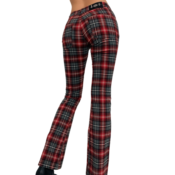 Early 2000s Red Plaid Pants