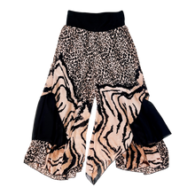 Load image into Gallery viewer, Silk Animal Print Palazzo Pants
