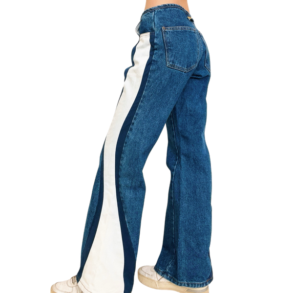 90s Funky Wide Leg Jeans