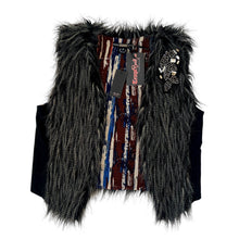 Load image into Gallery viewer, Faux Fur Open Vest
