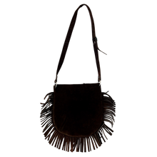 Load image into Gallery viewer, Suede Leather Fringe Purse
