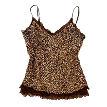 Load image into Gallery viewer, Heavily Beaded Silk Tank
