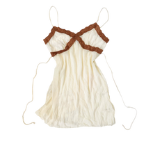 Load image into Gallery viewer, Vintage Creamy Mini Slip

