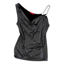 Load image into Gallery viewer, Slinky Drapey Chain Top
